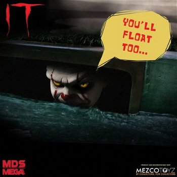 Mezco Toys Mega Scale Talking Pennywise - 3