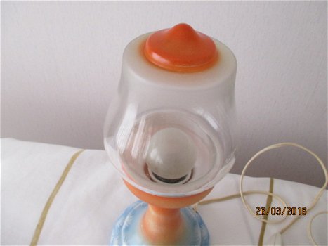 Opaline glazen lampje - 2