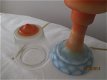 Opaline glazen lampje - 3 - Thumbnail