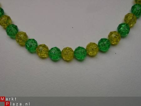 kinder ketting geel/groen Nieuw! - 2