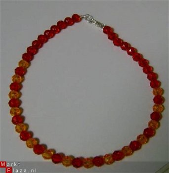 kinder ketting rood. Nieuw - 1