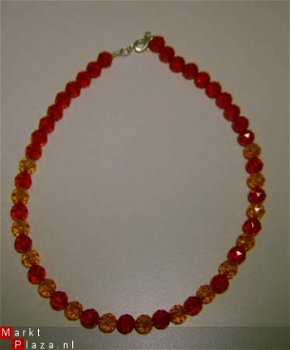 kinder ketting rood. Nieuw - 3