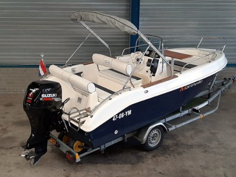 Marinello Fisherman 16 met Suzuki 60 pk en Kalf trailer - 6