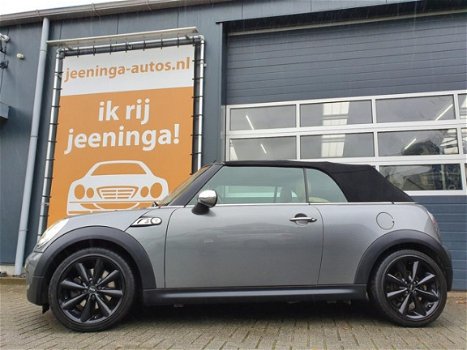 Mini Mini Cabrio - 1.6 Cooper S Chili met Beige Leer, Stoelverwarming, PDC, Climate & Cruise control - 1