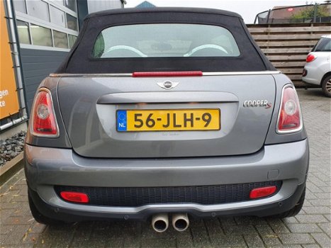 Mini Mini Cabrio - 1.6 Cooper S Chili met Beige Leer, Stoelverwarming, PDC, Climate & Cruise control - 1