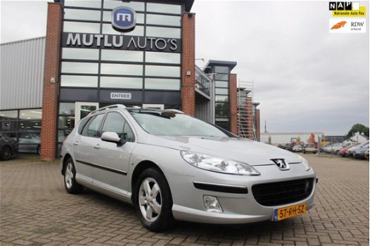 Peugeot 407 SW - 1.8-16V XR Pack Airco, Panodak, Cruisectrl, NAP - 1