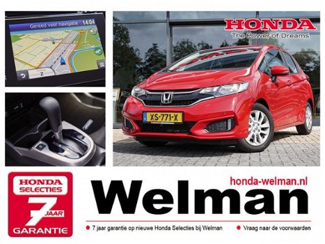 Honda Jazz - 1.3i-VTEC COMFORT - AUTOMAAT - NAVIGATIE - 1