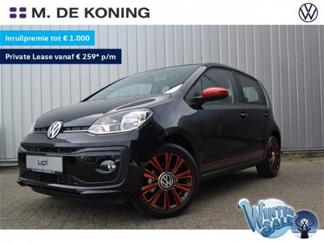 Volkswagen Up! - 1.0/60pk high up · Beats Audio · Lichtmetalen velgen · Stuur multifunctioneel - 1