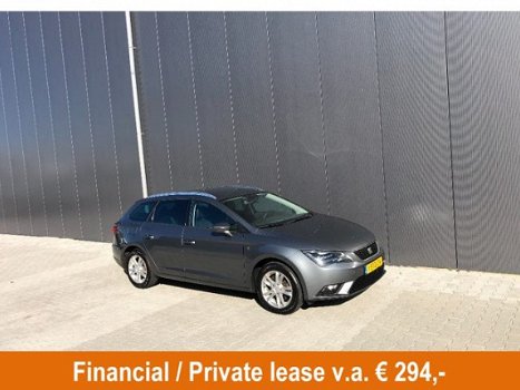 Seat Leon ST - Half Leder, Navi, Clima, Licht metaal, Trekhaak. TSI Style Business - 1