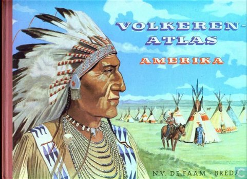 Victor Jansen - Volkerenatlas Amerika (Hardcover/Gebonden) compleet met plaatjes - 1