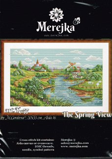 MEREJKA  BORDUURPAKKET ,THE SPRING VIEW  K 57