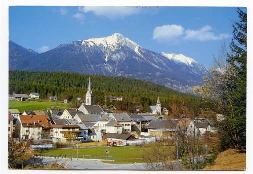 T112 Hermagor mit blick auf den Spitzegel / Oostenrijk - 1