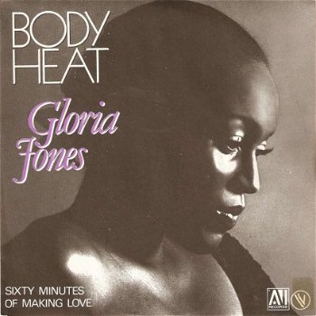 singel Gloria Jones - Body heat / Sixty minutes of making love - 1