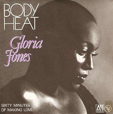 singel Gloria Jones - Body heat / Sixty minutes of making love