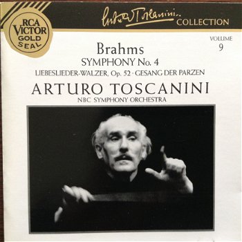 Arturo Toscanini - Johannes Brahms - Arturo Toscanini, NBC Symphony Orchestra ‎– Brahms Symphony - 1