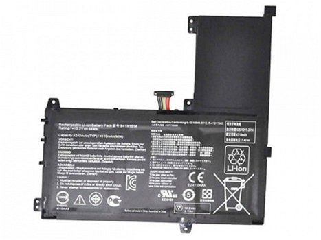 ASUS B41N1514 4240mAh/64WH batería de repuesto por Asus Q503UA Q503UA-BHI5T16 Q503UA-BSI5T17 N543UA - 1