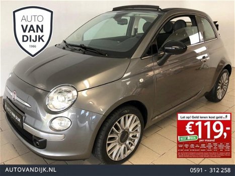 Fiat 500 C - 0.9 TwinAir Turbo Cult XENON LEER AIRCO CLIMA SPEC AUDIOSYSTEM 16INCH VELGEN BLUETOOTH - 1