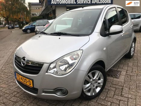 Opel Agila - 1.2 Edition *AIRCO*STUURBEKR.*ELEKTR. RAMEN*BOEKJES*MF STUUR - 1