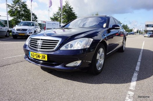 Mercedes-Benz S-klasse - 500 LANG PRESTIGE PLUS 388PK Comand Panoramadak Memory Beige Leder interieu - 1