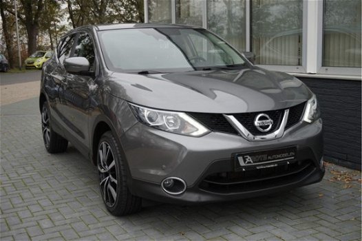 Nissan Qashqai - 1.2 DIG-T Navi|LED|Camera|Lineassist Antraciet Metallic - 1