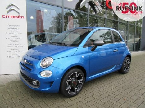 Fiat 500 - S TWINAIR 80 NAVI/CRUISE/AIRCO 5JAAR GARANTIE - 1