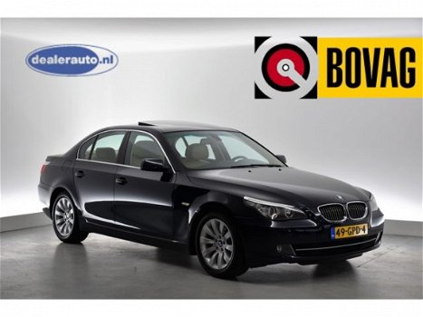 BMW 5-serie - 525i aut. 1e EIGENAAR SCHUIFDAK LEDER NAVI - 1