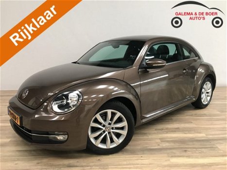 Volkswagen Beetle - 1.2 TSI Design NAVI / CLIMA / CRUISE / STOELVERW / ARMSTEUN / PDC V+A / LMV / HE - 1