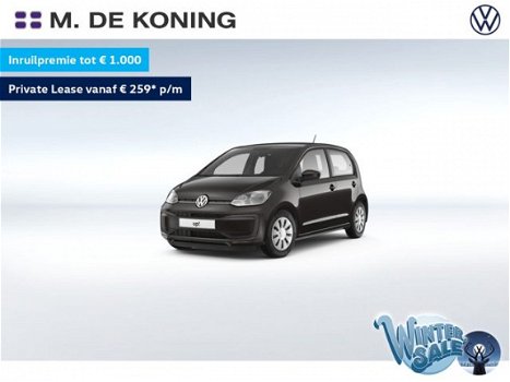 Volkswagen Up! - 1.0BMT/60pk move up · Executive-pakket · LED dagrijverlichting · Multimedia-voorber - 1