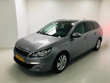 Peugeot 308 SW - 1.6 BlueHDI Blue Lease Executive LEDER , Panorama dak , Parkeersensoren , 1e Eigena