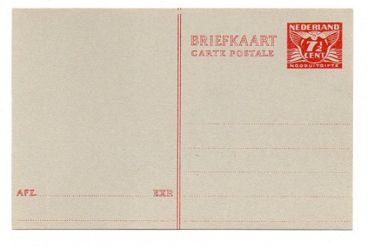 T142 Briefkaart Nederland 7,5 cent - 1