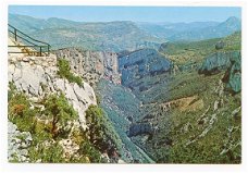 T143 Les Gorges Pittoresques du verdon Route des Cretes Belvedere du Tilleuil / Frankrijk