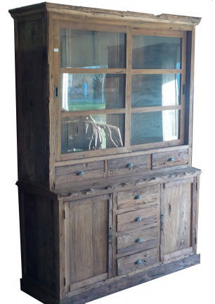 Buffetkast Eemnes robuust teak 160 x 58/48 x 220cm - nr. 1