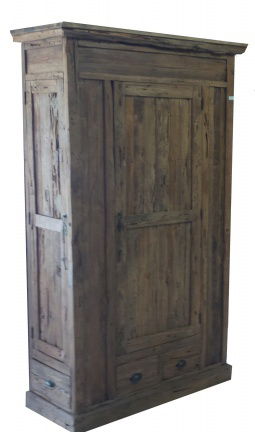 Kabinetkast Meppel robuust teak 120 x 50 x 210cm - nr. 1