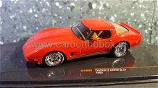 Chevrolet Corvette C3 1980 rood 1:43 Ixo
