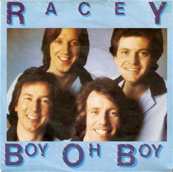 singel Racey - Boy oh boy / Sensational buzz - 1