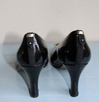 Classy lak pumps met mooi detail op de voorvoet - maat 38 - Afbeelding 5
