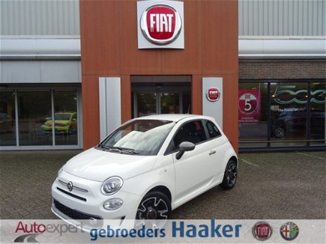 Fiat 500 - TwinAir Turbo 85 INCL 5JR GARANTIE NAVI()/BLUETOOTH/AIRCO/REGENSENSOR/ELEK - 1