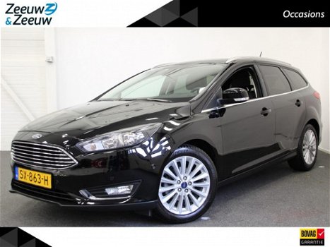 Ford Focus Wagon - 1.0 100 PK Titanium | Clima | Navi | Parkeersensoren v + a | - 1