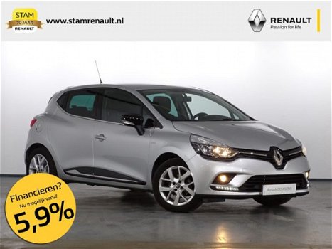 Renault Clio - TCe 90pk Limited Navig., Airco, Cruise, Lichtm. velg - 1