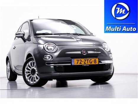 Fiat 500 - 0.9 TwinAir Lounge Goed Onderhouden 60dKM Panoramadak Airco LMV - 1