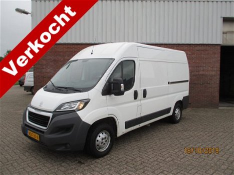 Peugeot Boxer - 2.2 HDI 150 Pk L2 H2 Dubbele Schuifdeur Airco - 1