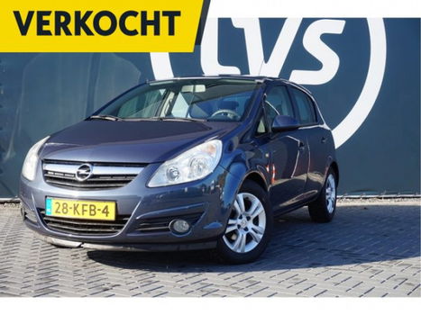 Opel Corsa - 1.2-16V Edition AIRCO-CRUISE CONTROL-LICHT METALEN VELGEN - 1