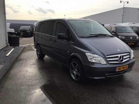 Mercedes-Benz Vito - 110 CDI 320 Lang DC Luxe Dub Cab , Airco , Cruise, Trekhaak 2000 kg, Alu Velg - 1