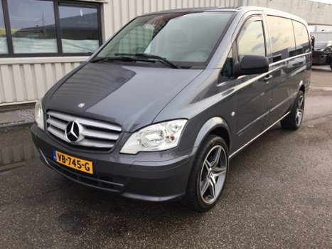 Mercedes-Benz Vito - 110 CDI 320 Lang DC Luxe Dub Cab , Airco , Cruise, Trekhaak 2000 kg, Alu Velg - 1