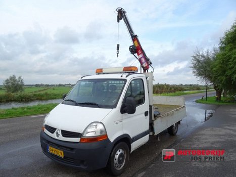 Renault Master - T35 2.5 dCi L2 H1 * AUTOKRAAN HMF 150 * LAADBAK - 1