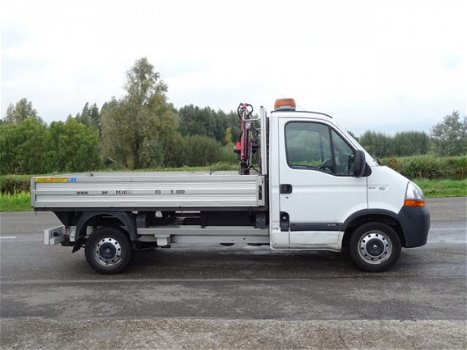 Renault Master - T35 2.5 dCi L2 H1 * AUTOKRAAN HMF 150 * LAADBAK - 1