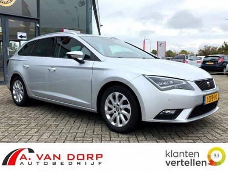 Seat Leon ST - 1.6 TDI Eco Lease Sport, navi, leder/alcantara, LED, 89.000 km, Dealeronderhouden - 1