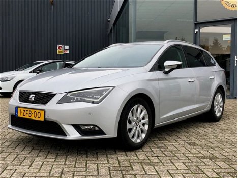 Seat Leon ST - 1.6 TDI Eco Lease Sport, navi, leder/alcantara, LED, 89.000 km, Dealeronderhouden - 1