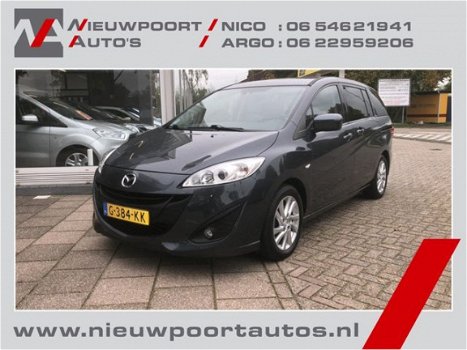 Mazda 5 - 5 1.6 CiTD TS 7 Persoons Nw Model, Leer, Trekhaak - 1