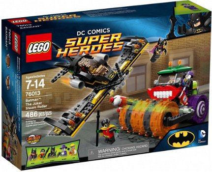 Lego 76013 Batman - The Joker Stoomwals DC Comics NIEUW !! - 1